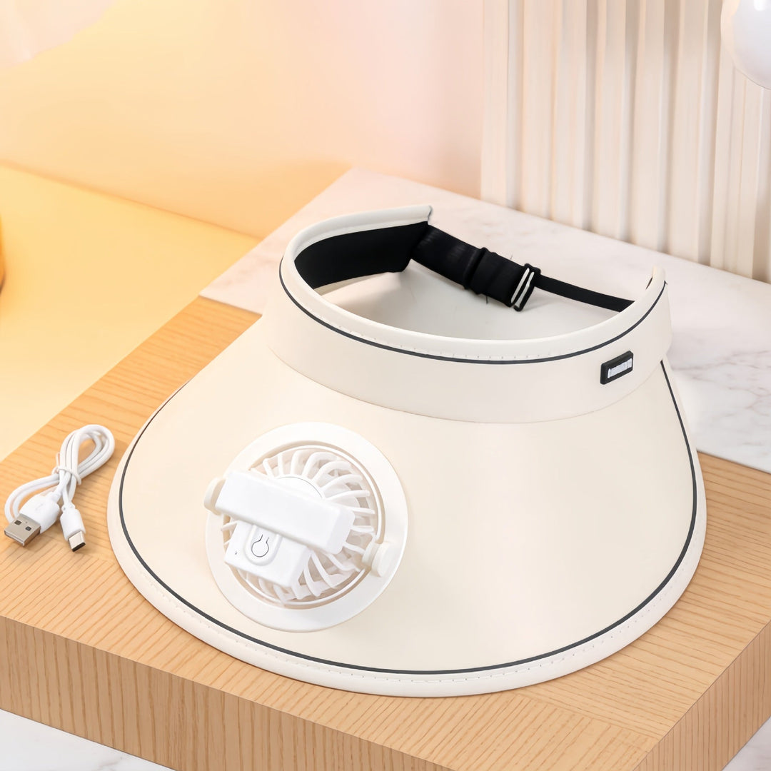 Ladies Comfortable Table Fan with Playful Design Stornfield