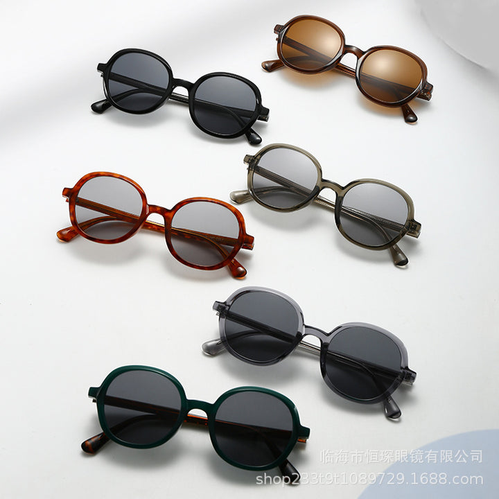 Women's fashionable sunglasses with stylish round shape Stornfield