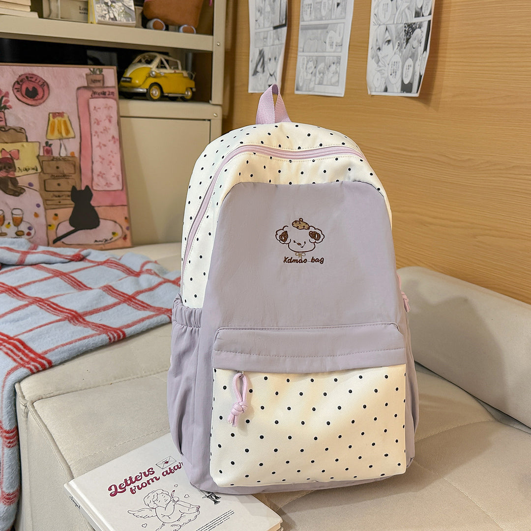 Versatile Polka Dot Backpack Stornfield