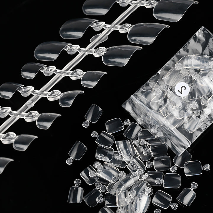 Professional Clear Gel Toenail Tips Stornfield