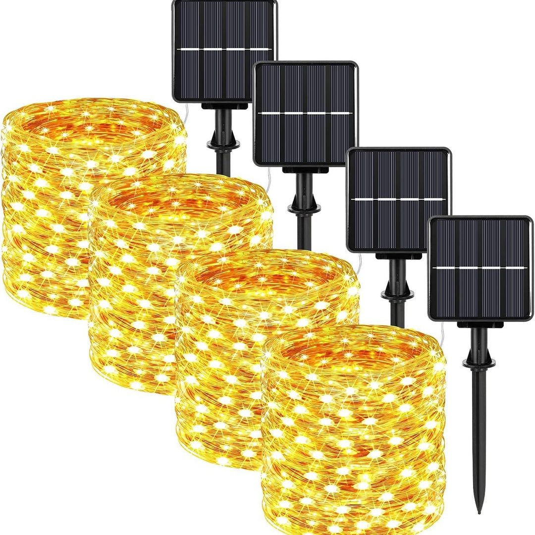 LED Fairy String Lights Ultra-Thin Silver Wire Battery Powered Splash Resistant Decorative Lighting Stornfield