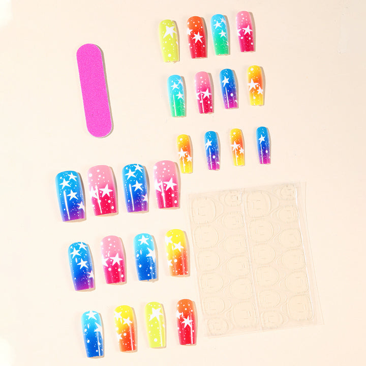 Ombre Starry Nail Art Stornfield