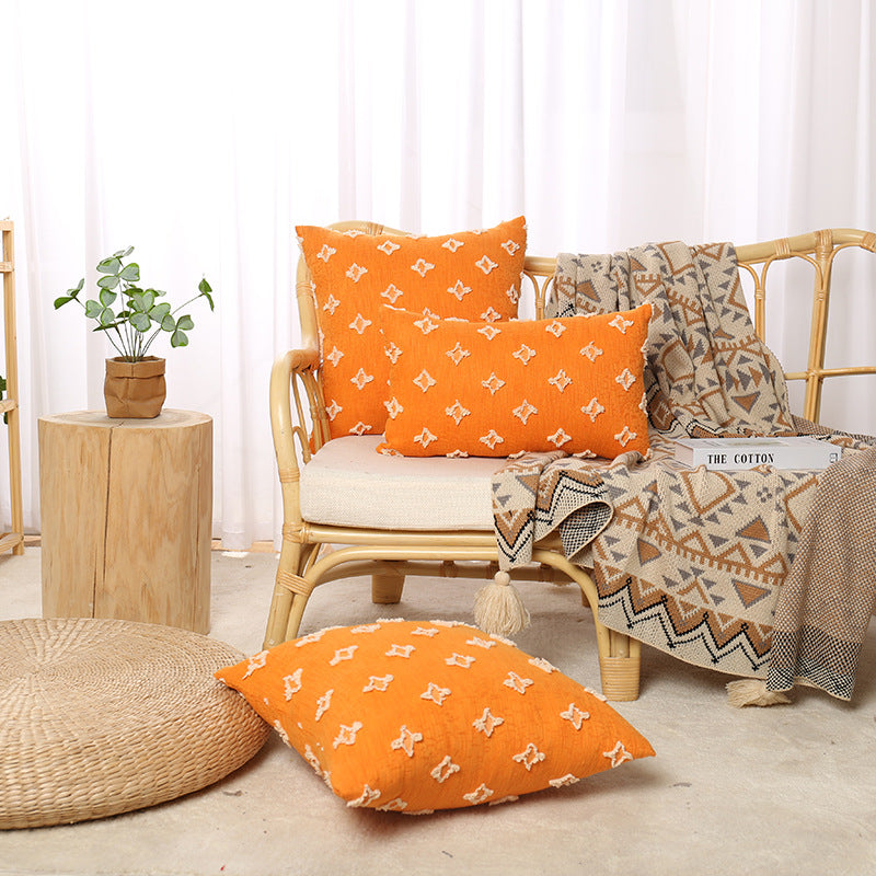 Artistically Embroidered Cushion