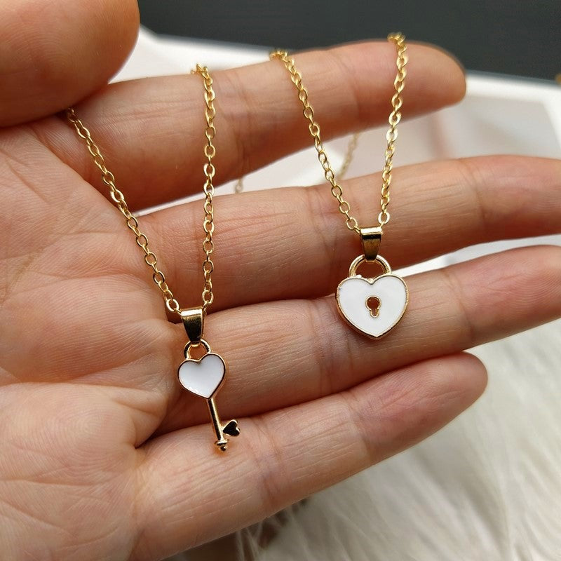Heart-Shaped Pendant Necklace Set Stornfield