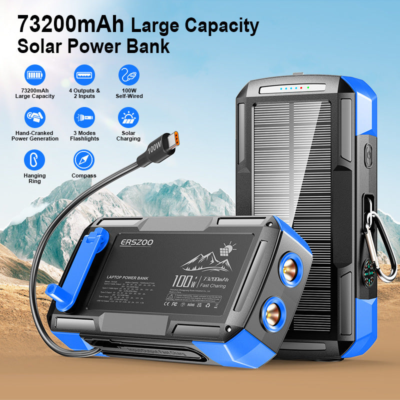Portable Solar Power Bank By Stornfield