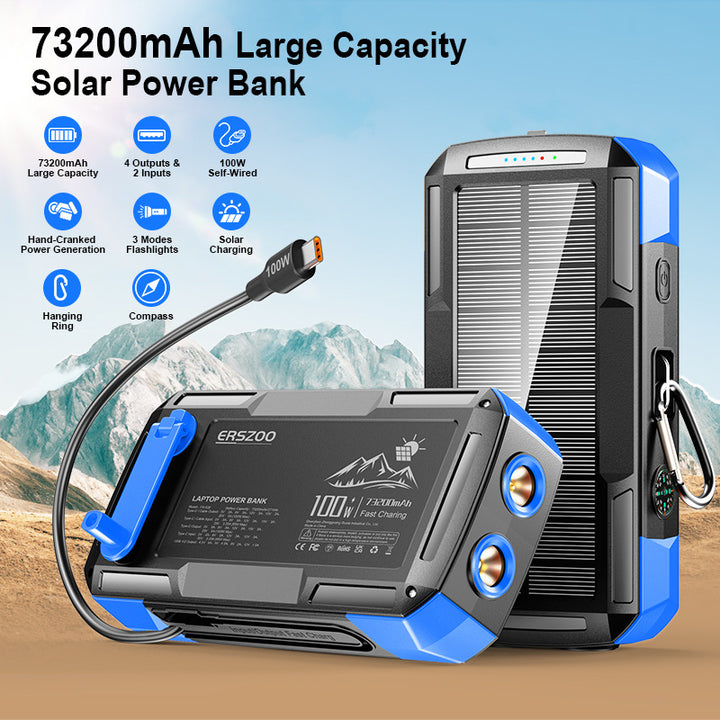 Portable Solar Power Bank By Stornfield