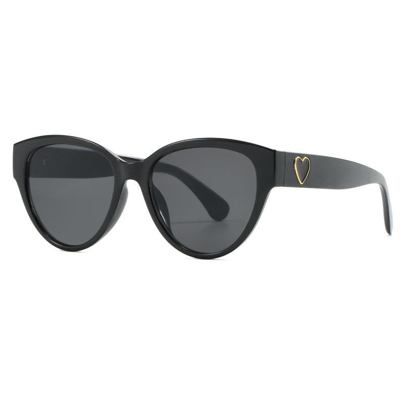Women's Cat-Eye Sunglasses with Luxurious Leopard Print and Charming Details Stornfield