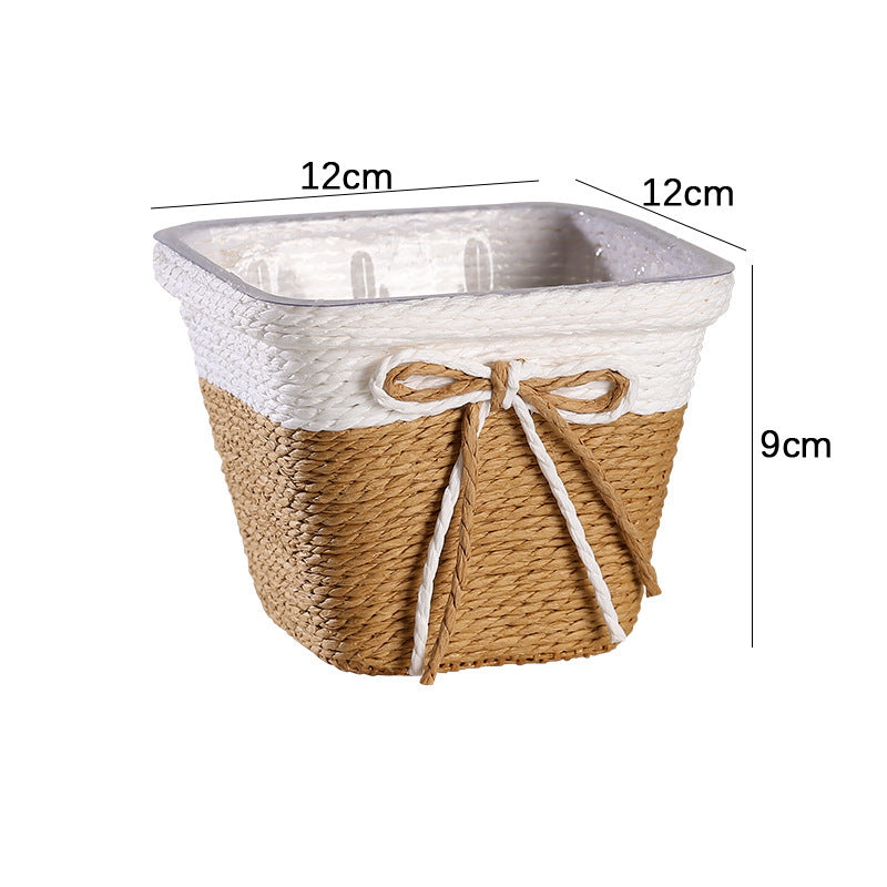 Heart-Shaped Woven Storage Basket Stornfield