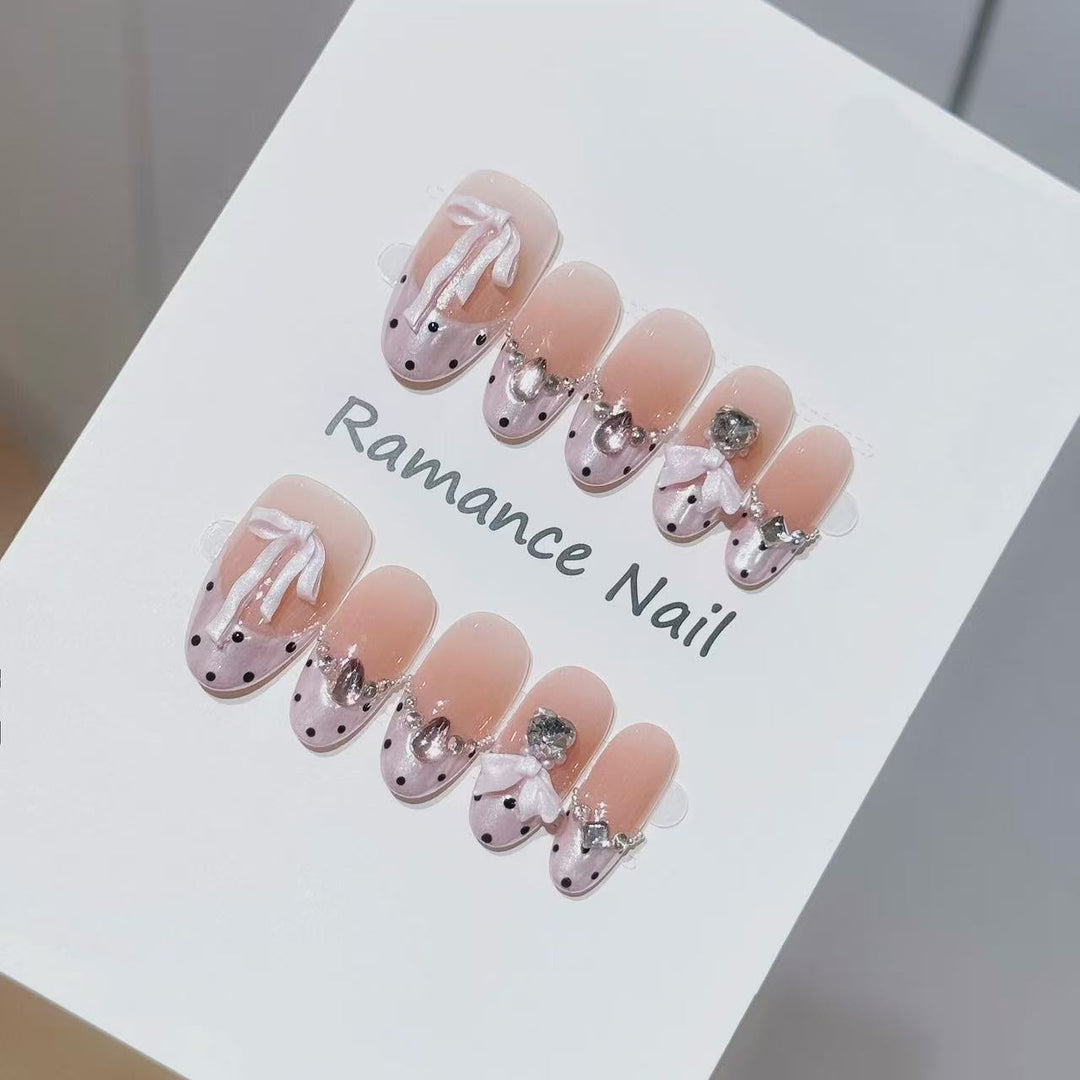 Elegant Decorative Press-On Nail Art Stornfield