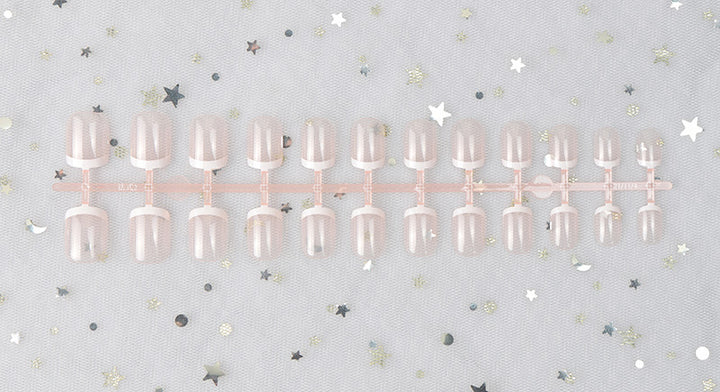 Glossy Natural-Shape Press-On Nails Stornfield