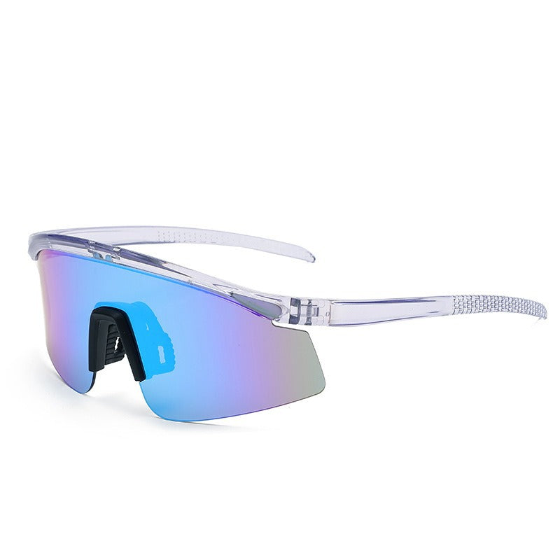 Unisex nan sporty wraparound sunglasses with polarized lenses and non-slip nose pad Stornfield