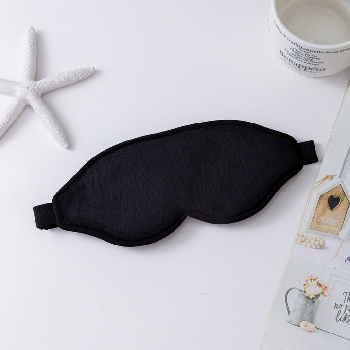 Unisex ergonomic sleep mask with three-dimensional contour and adjustable rubber band Stornfield