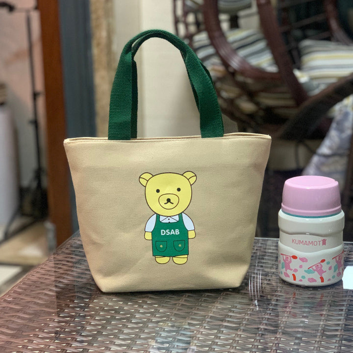 Cute Bear Print Lunch Tote Stornfield
