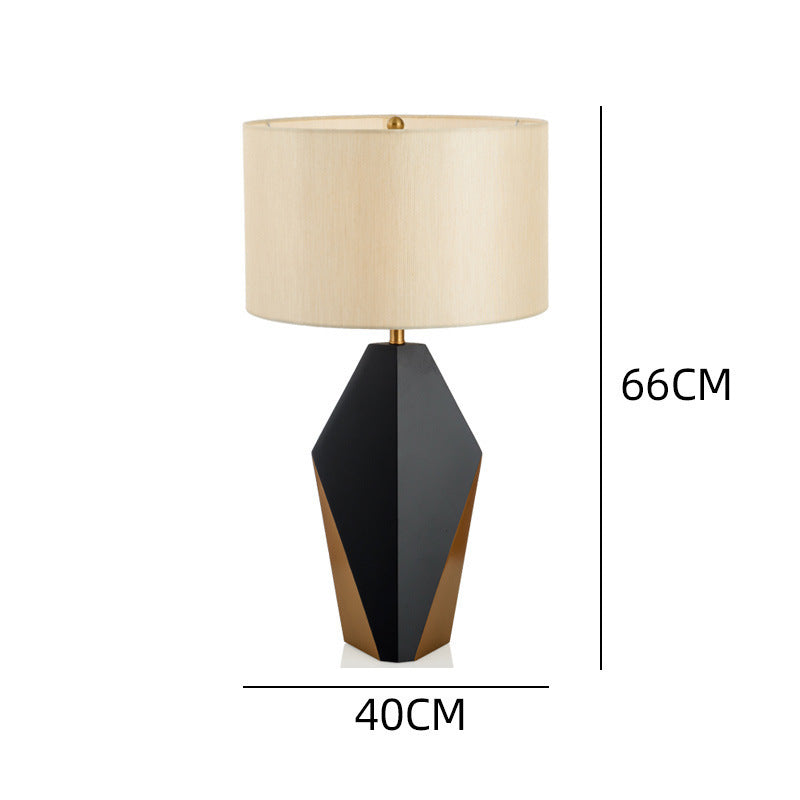 Geometric Design Table Lamp