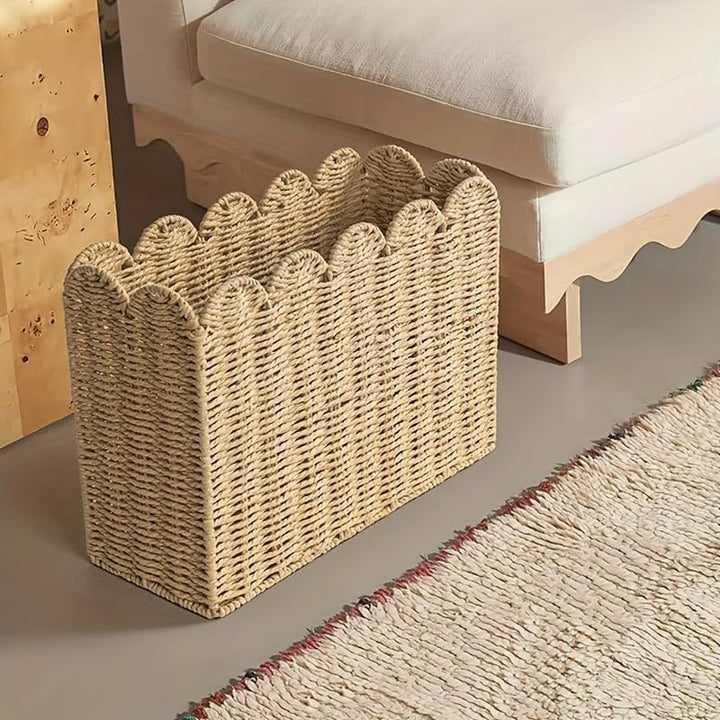 Decorative Macrame Storage Basket Stornfield