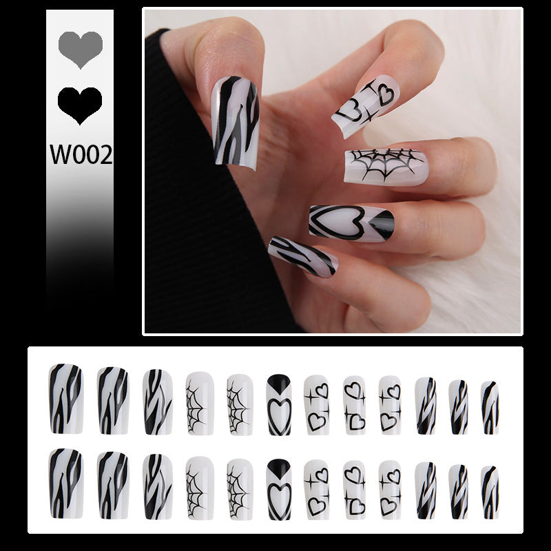 Artificial nails in modern Gothic style Stornfield