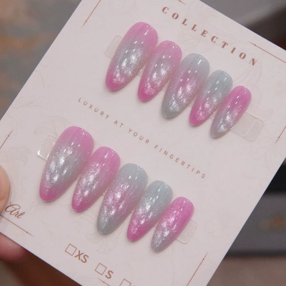 Ombre Stiletto Press-On Nails