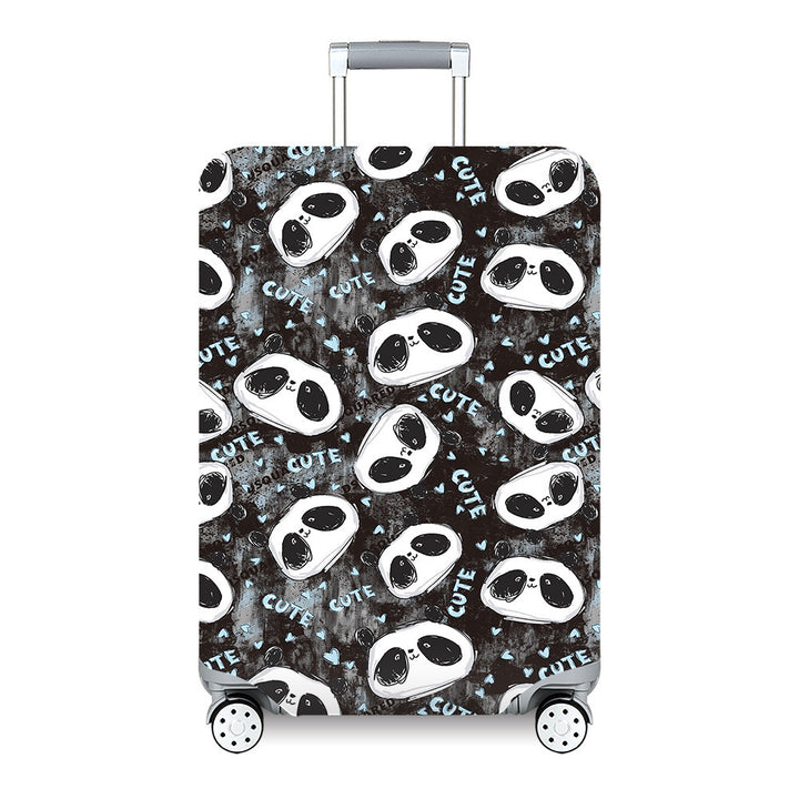 Women's Hard Shell Travel Suitcase with Custom Statement Design Stornfield