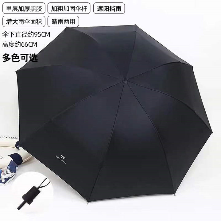 Women's Folding Umbrella with UV Protection and Sturdy Frame Stornfield