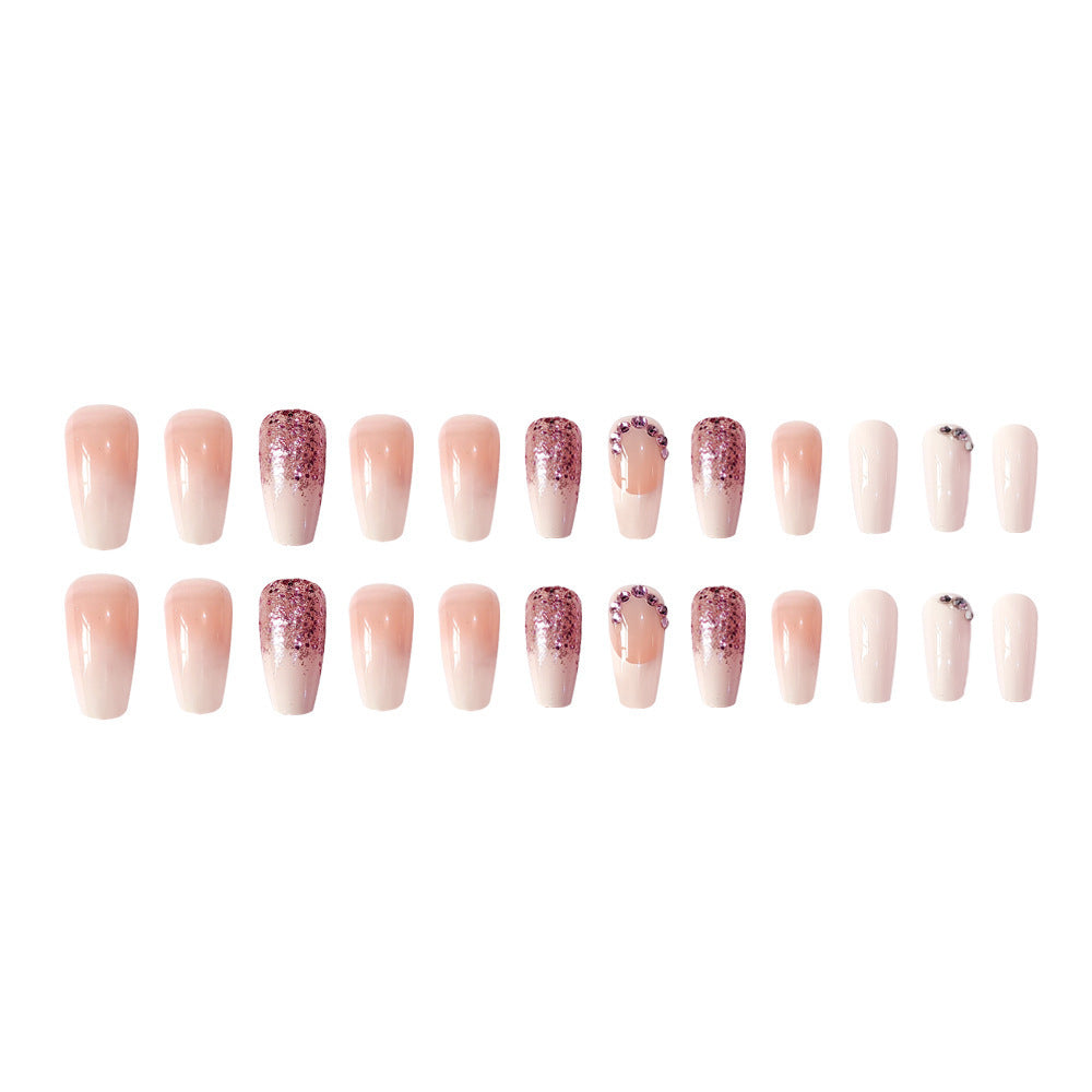 Decorative Press-On Nail Set Stornfield