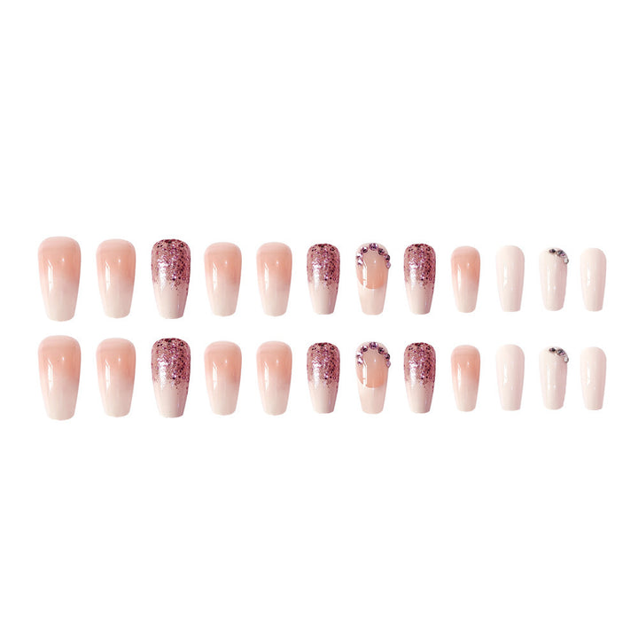 Decorative Press-On Nail Set Stornfield