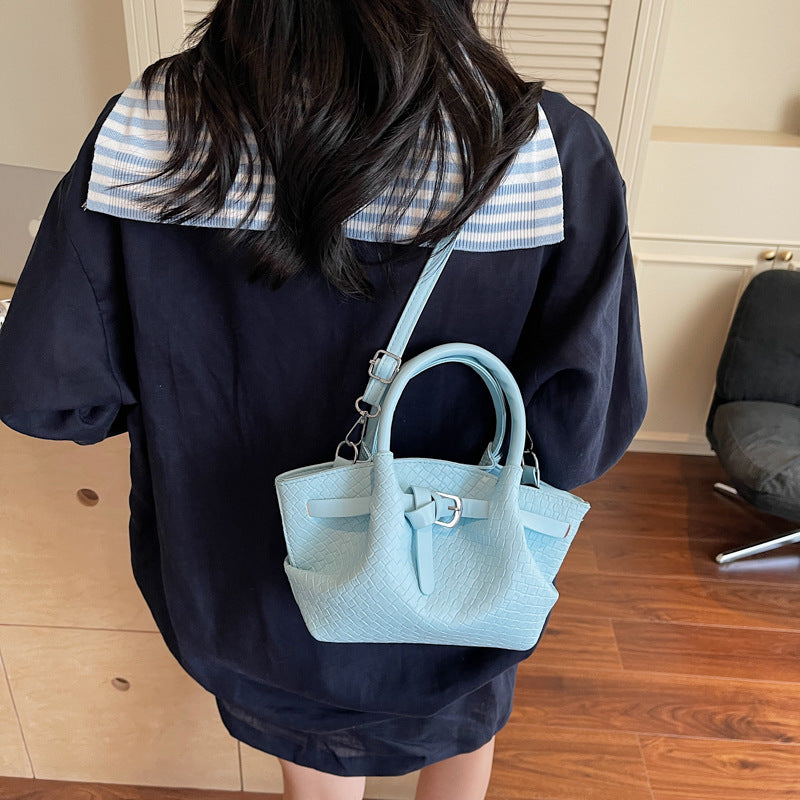 Stylish Woven Structured Handbag Stornfield