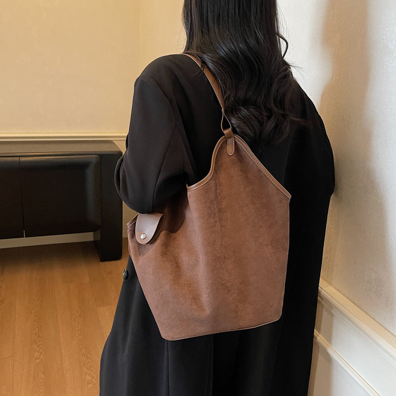 Suede Chic Slouchy Tote Bag Stornfield