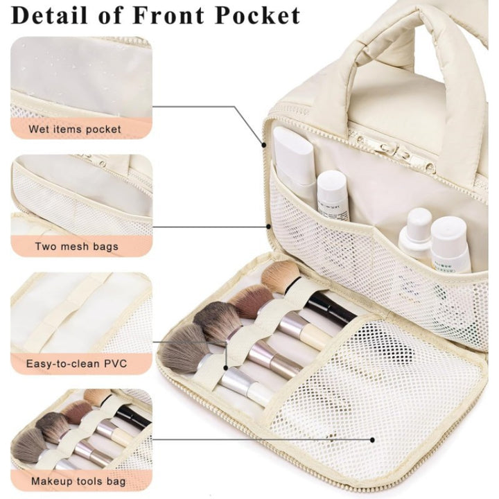 Women's insulated cooler bag with double zipper and sturdy handles Stornfield