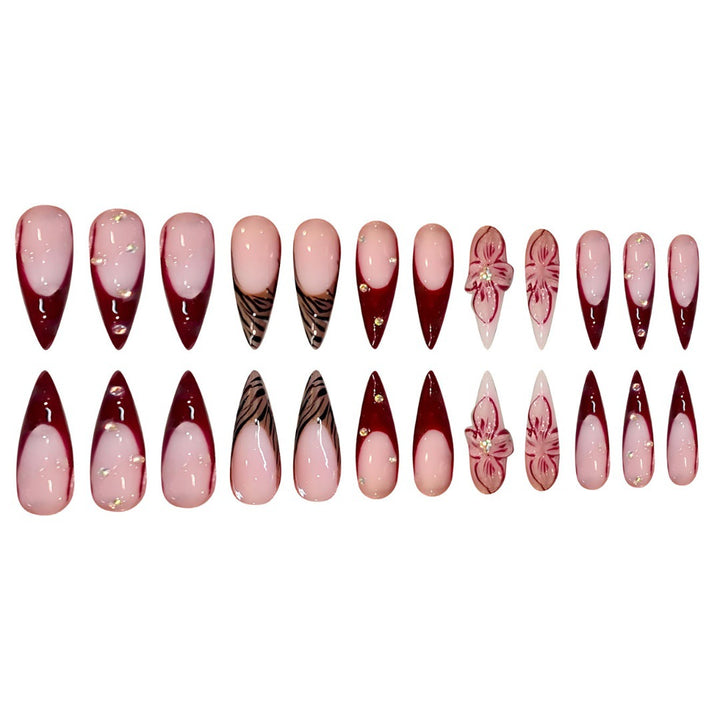 Premium Abstract Nail Art Extensions Stornfield