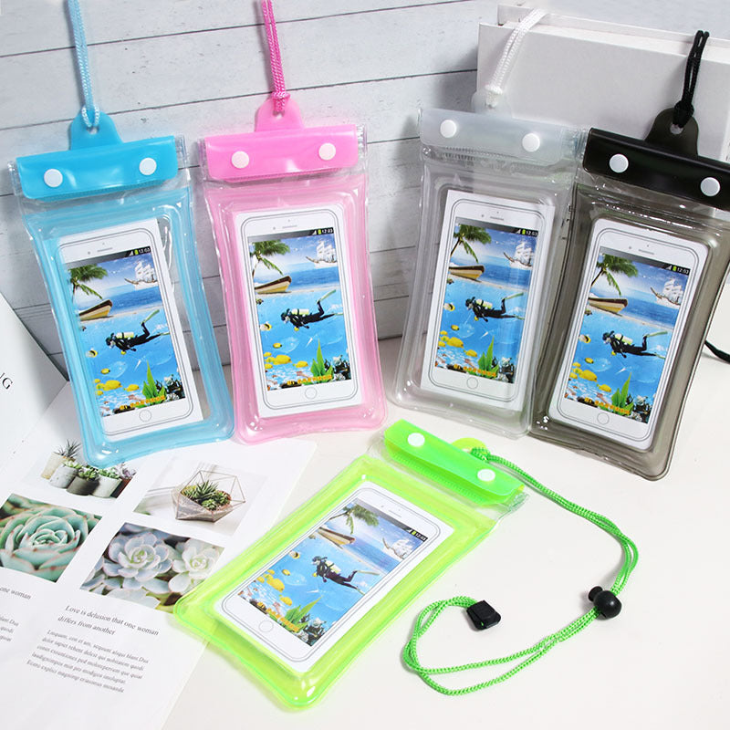 Unisex waterproof smartphone bag with flexible carrying strap Stornfield