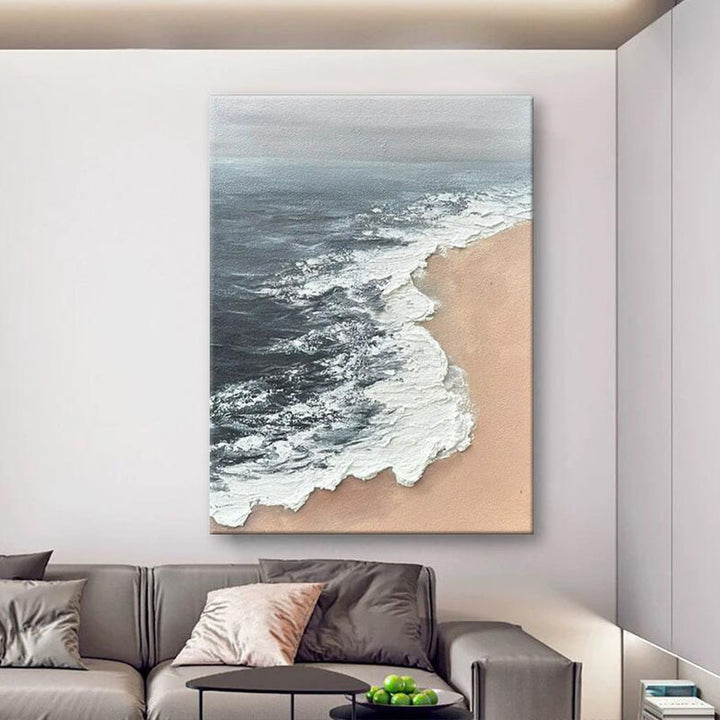 Coastal Serenity Landscape Canvas Art