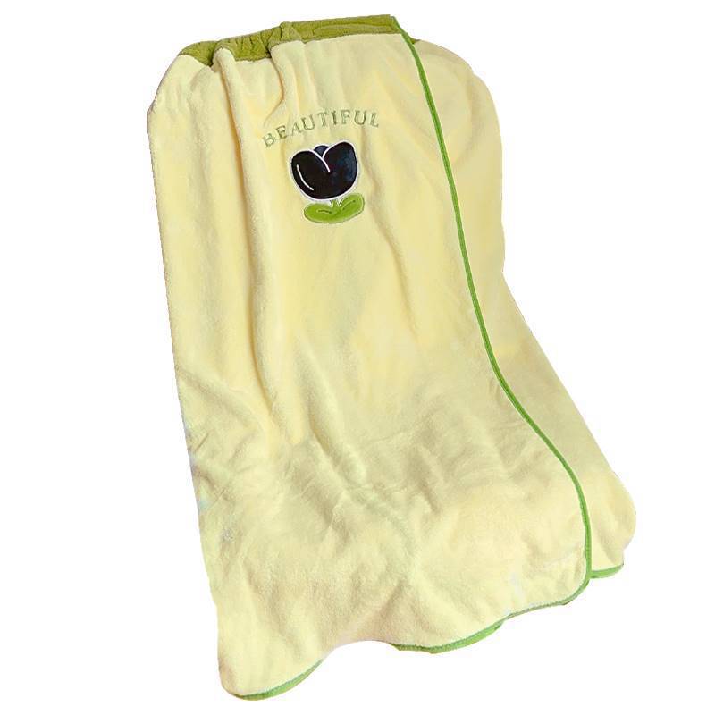 Cuddly blanket with cheerful plant motif Stornfield