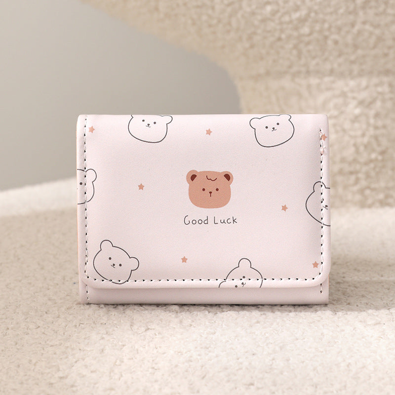 Cute Bear-Themed Cardholder