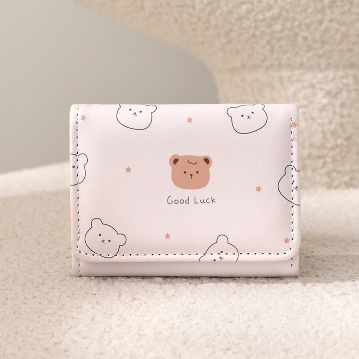 Cute Bear-Themed Cardholder