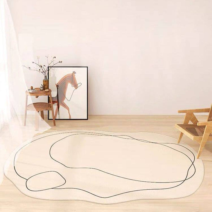 Abstract Shaped Area Rug
