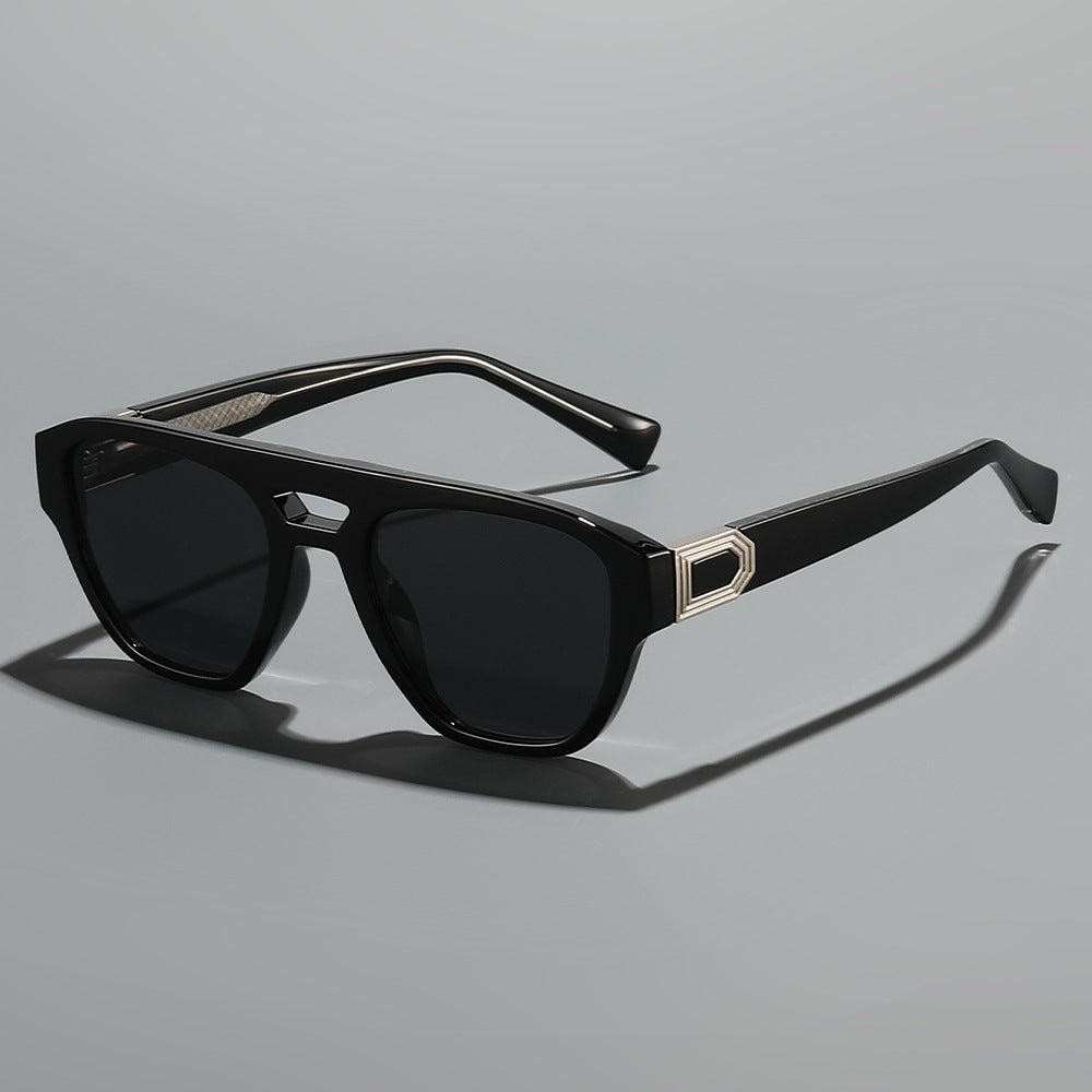 Ladies Designer Sunglasses with modern, angular frame and gradient Stornfield