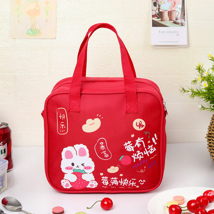Children's Insulated Bear-Themed Lunch Bag Stornfield