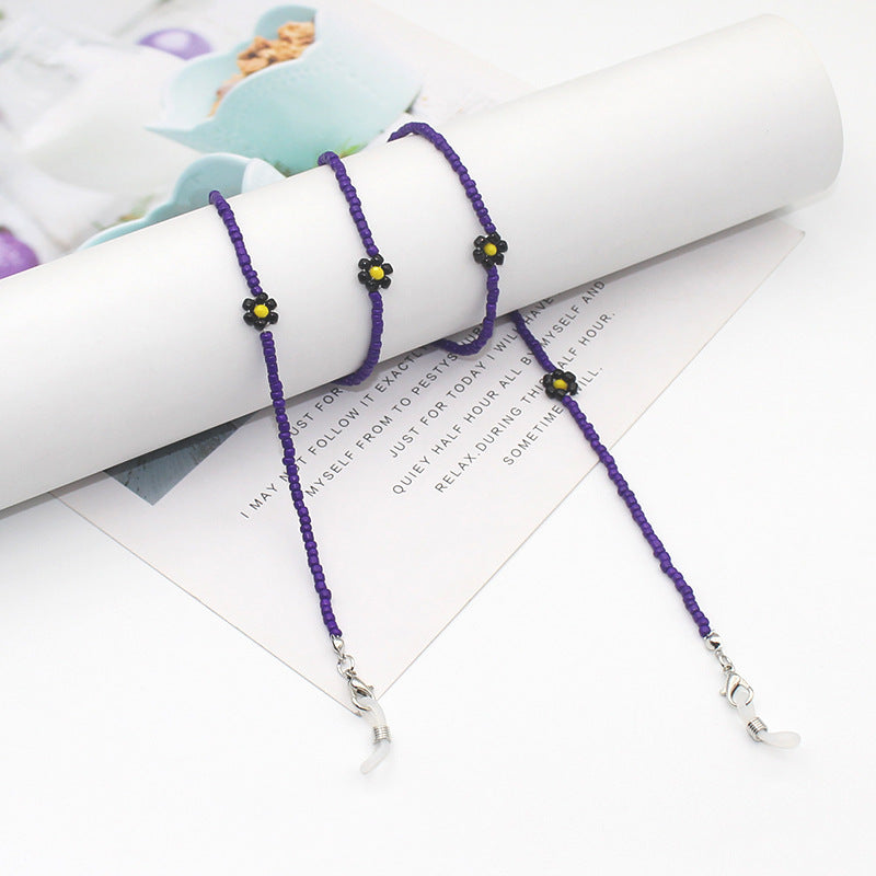 Floral Beaded Eyewear Chain Stornfield