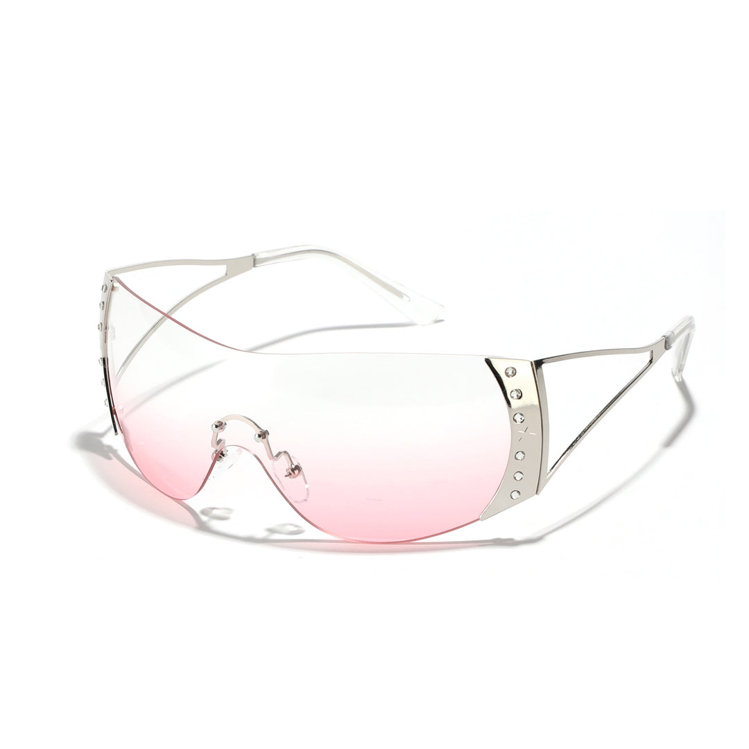Women futuristic sunglasses with stylish frame and high-grade UV protection Stornfield