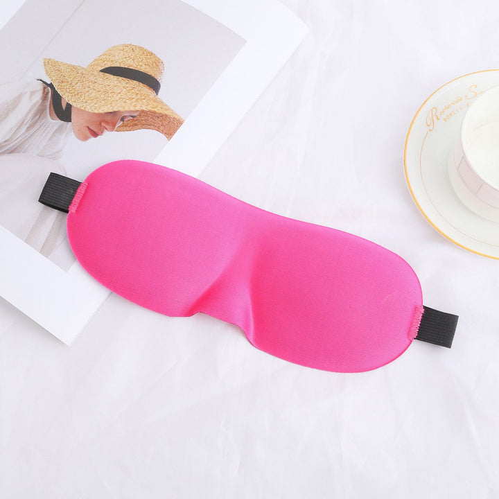 Unisex nan three-dimensional contour eye mask with memory foam, soft nose bridge and adjustable comfort band Stornfield