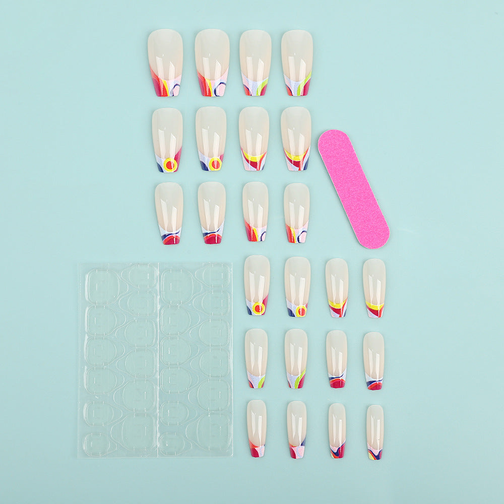 Creative and colorful nail art Stornfield