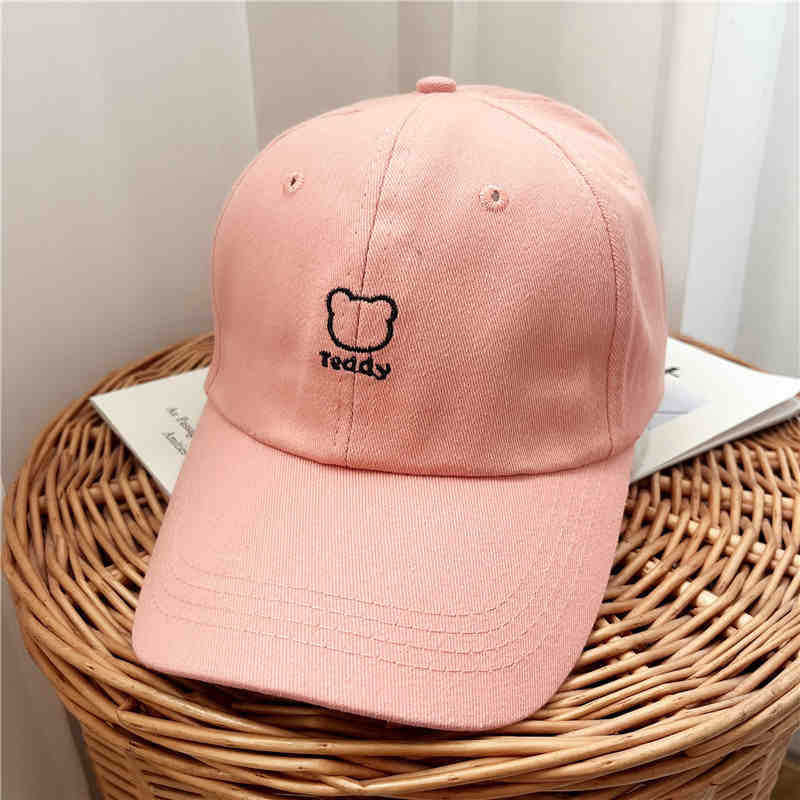 Women's Playful Teddy Bear Embroidered Baseball Cap Stornfield