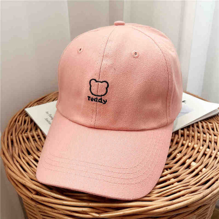 Women's Playful Teddy Bear Embroidered Baseball Cap Stornfield