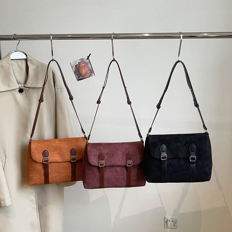WoChic Vintage-Style Messenger Bag Stornfield