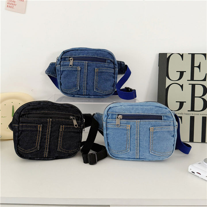 Compact Denim Crossbody Bag Stornfield