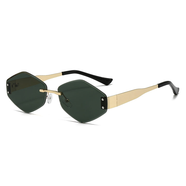 Women's fashionable sunglasses in trendy hexagon design Stornfield