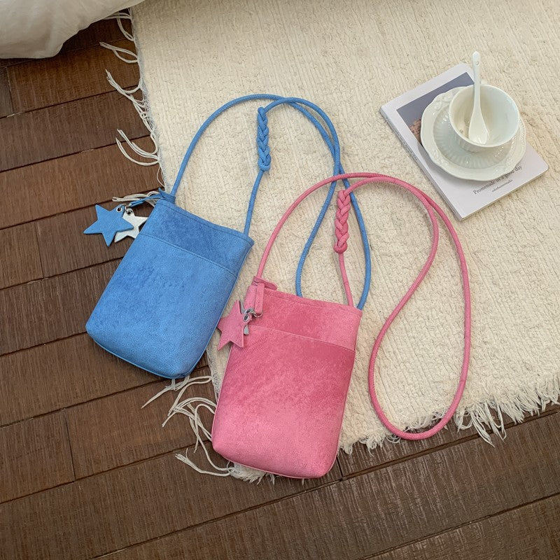 Fashionable shoulder bag with braided shoulder strap Stornfield