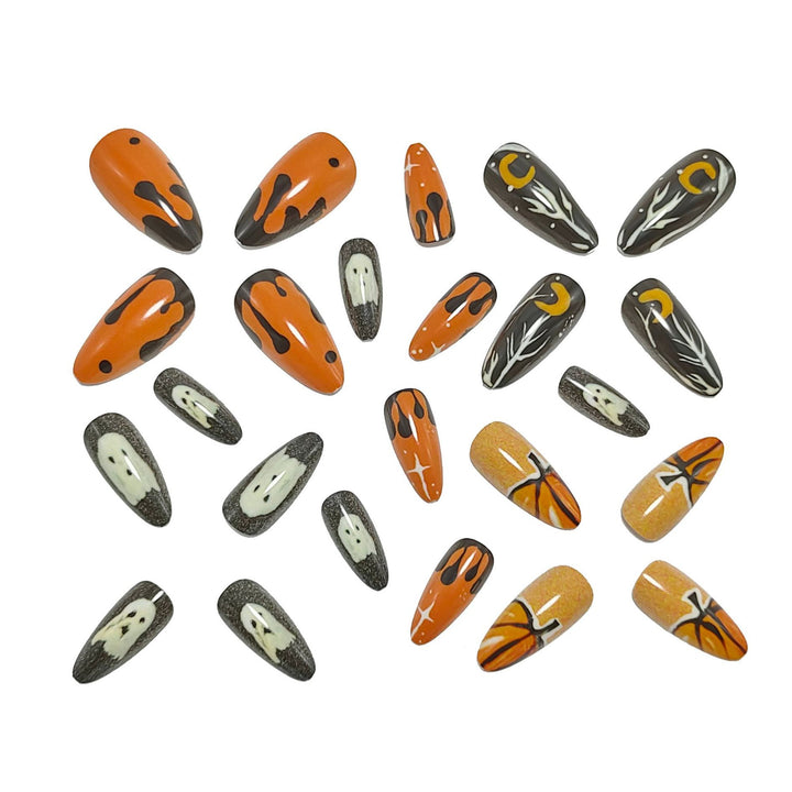 Artificial nails with creative Halloween design Stornfield