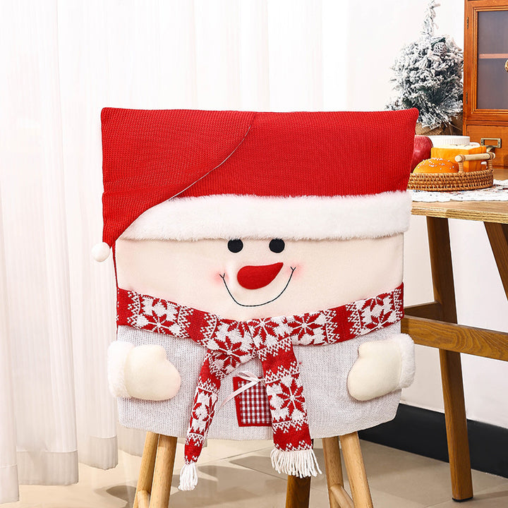 Festive Christmas Chair Cover Stornfield