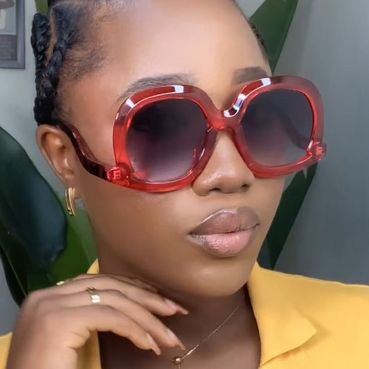 Women's oversized sunglasses with fashionable design Stornfield